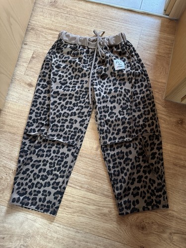 Damen hose culotte - culotte, leo