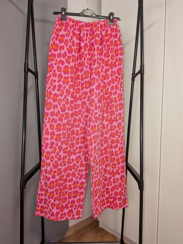 Leo print hose - hose, weites