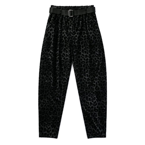 Damen hose kunstleder jogpants - hose,