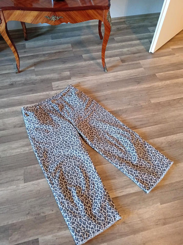 Leo print damen - damen, hose