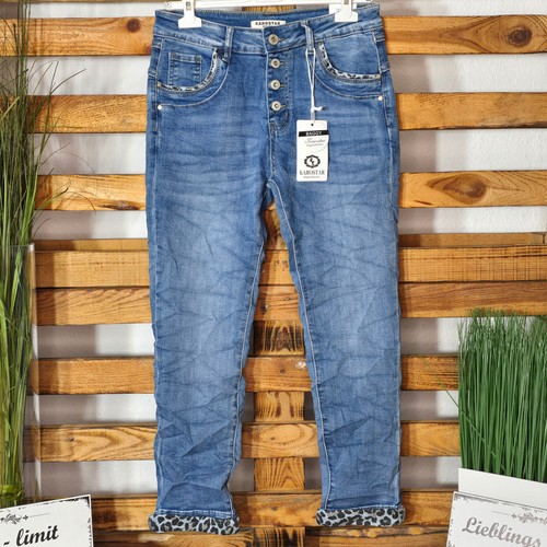Karostar damen jeans leo denim - damen,