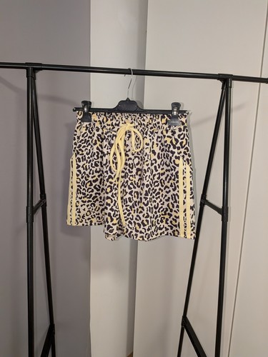 Leo print damen hose - leo, kurz